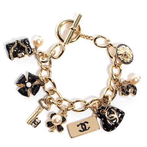 cheap chanel charm bracelet|authentic chanel bracelet.